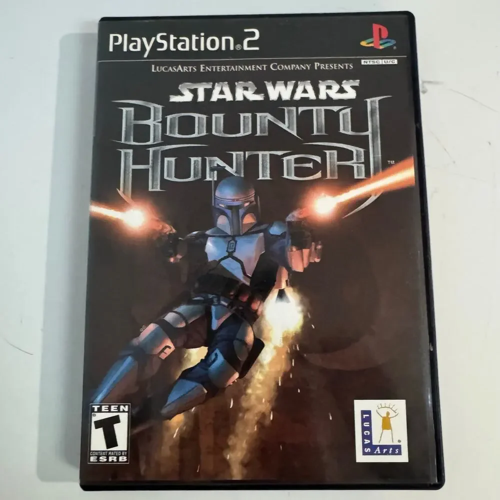 Star Wars: Bounty Hunter PS2 (Sony PlayStation 2, 2002) CIB